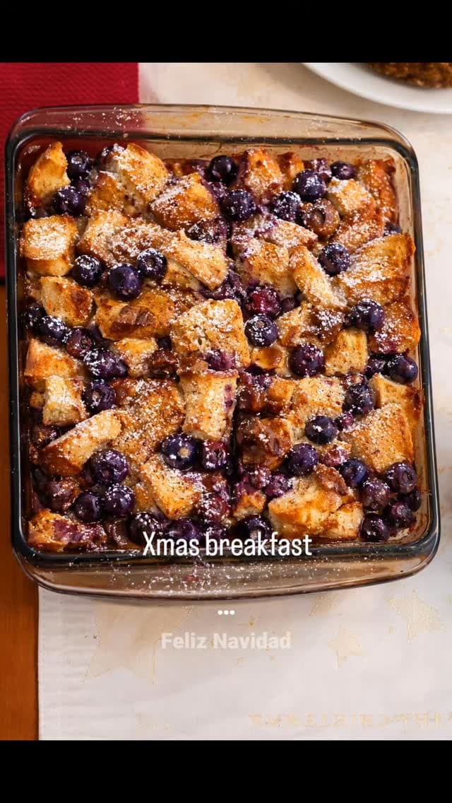 Blueberry French Toast Casserole