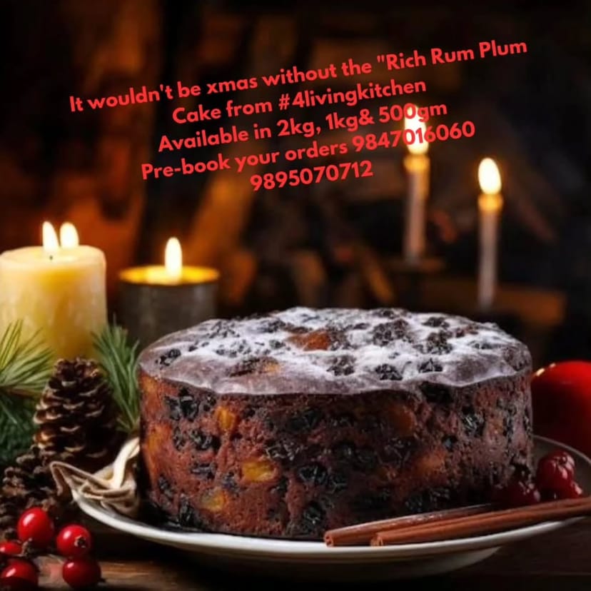 Rich Rum Plum Cake
